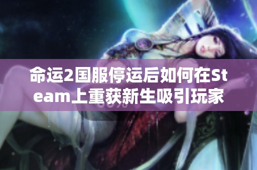 命运2国服停运后如何在Steam上重获新生吸引玩家