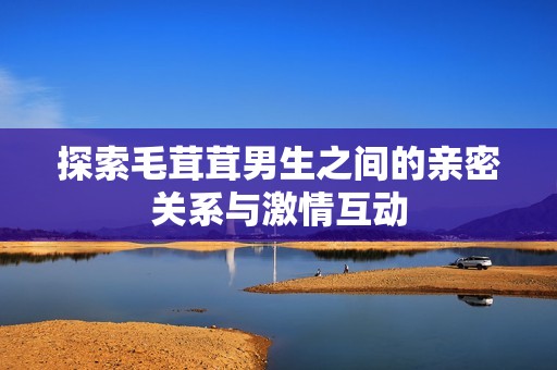 探索毛茸茸男生之间的亲密关系与激情互动