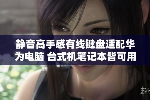 静音高手感有线键盘适配华为电脑 台式机笔记本皆可用