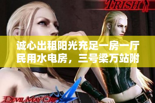 诚心出租阳光充足一房一厅民用水电房，三号梁万站附近超大空间