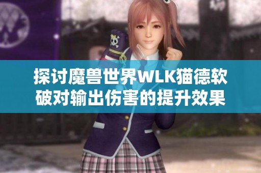 探讨魔兽世界WLK猫德软破对输出伤害的提升效果