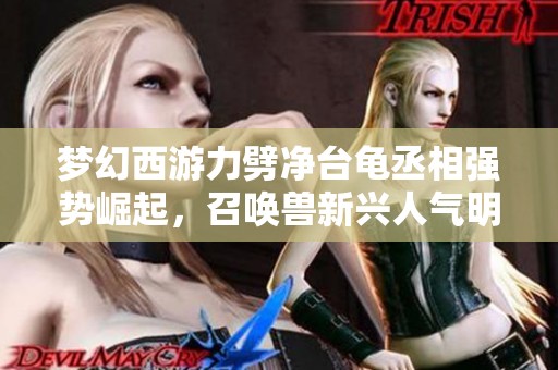 梦幻西游力劈净台龟丞相强势崛起，召唤兽新兴人气明星揭秘