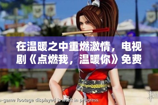 在温暖之中重燃激情，电视剧《点燃我，温暖你》免费在线观赏