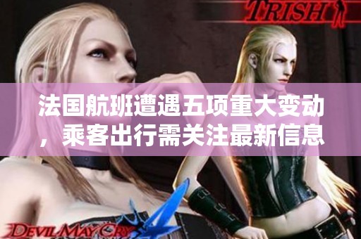 法国航班遭遇五项重大变动，乘客出行需关注最新信息