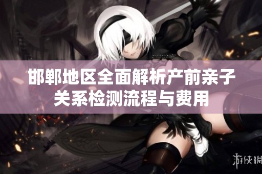 邯郸地区全面解析产前亲子关系检测流程与费用