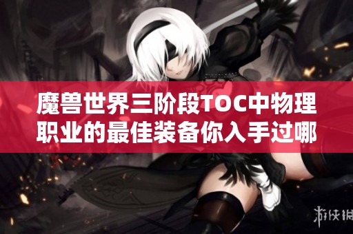 魔兽世界三阶段TOC中物理职业的最佳装备你入手过哪些
