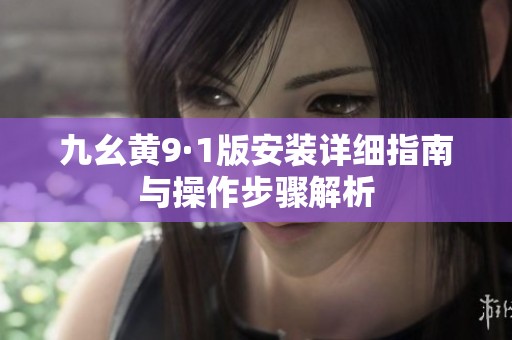 九幺黄9·1版安装详细指南与操作步骤解析