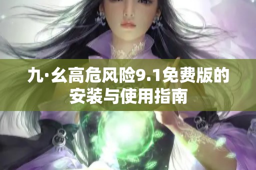 九·幺高危风险9.1免费版的安装与使用指南