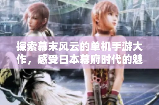 探索幕末风云的单机手游大作，感受日本幕府时代的魅力与传奇