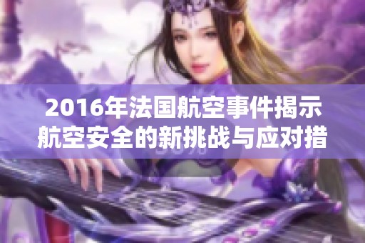 2016年法国航空事件揭示航空安全的新挑战与应对措施