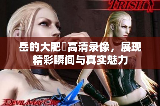 岳的大肥坹高清录像，展现精彩瞬间与真实魅力