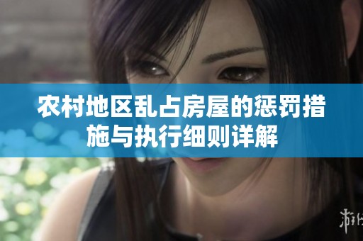 农村地区乱占房屋的惩罚措施与执行细则详解