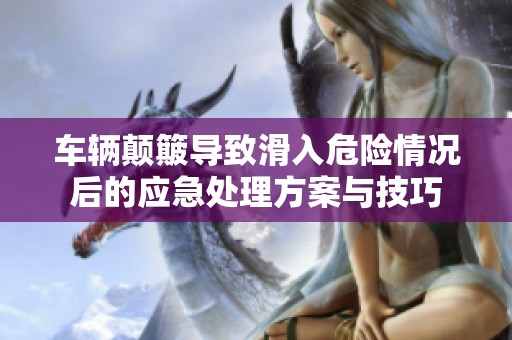 车辆颠簸导致滑入危险情况后的应急处理方案与技巧