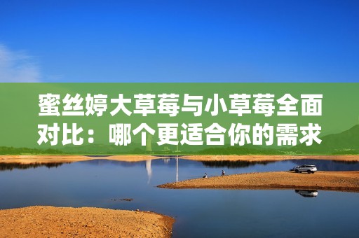 蜜丝婷大草莓与小草莓全面对比：哪个更适合你的需求