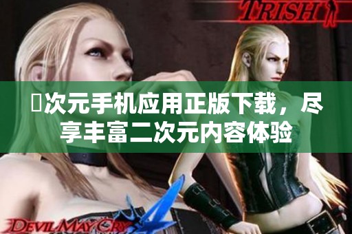 囧次元手机应用正版下载，尽享丰富二次元内容体验