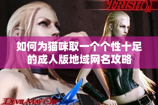 如何为猫咪取一个个性十足的成人版地域网名攻略