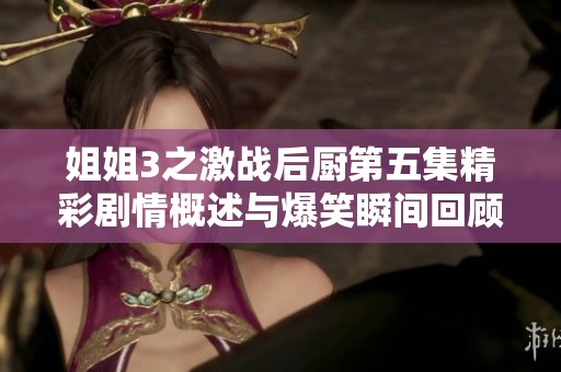 姐姐3之激战后厨第五集精彩剧情概述与爆笑瞬间回顾