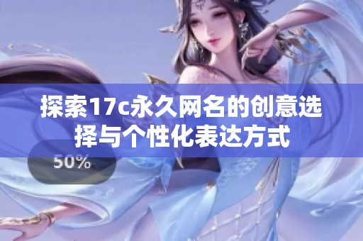 探索17c永久网名的创意选择与个性化表达方式