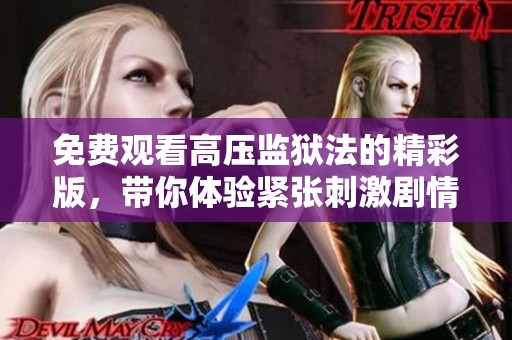 免费观看高压监狱法的精彩版，带你体验紧张刺激剧情