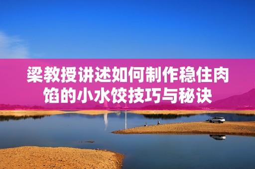 梁教授讲述如何制作稳住肉馅的小水饺技巧与秘诀