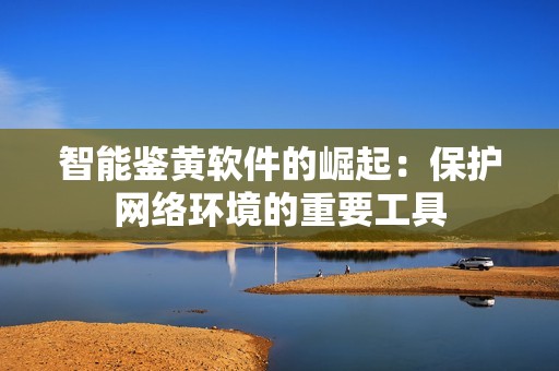 智能鉴黄软件的崛起：保护网络环境的重要工具