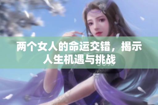 两个女人的命运交错，揭示人生机遇与挑战