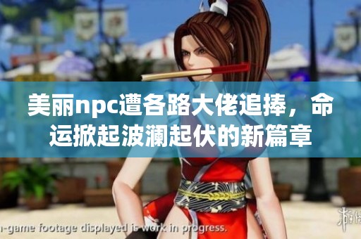 美丽npc遭各路大佬追捧，命运掀起波澜起伏的新篇章