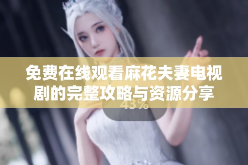 免费在线观看麻花夫妻电视剧的完整攻略与资源分享