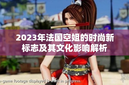 2023年法国空姐的时尚新标志及其文化影响解析