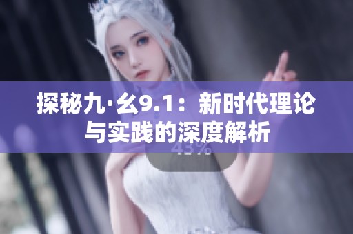 探秘九·幺9.1：新时代理论与实践的深度解析