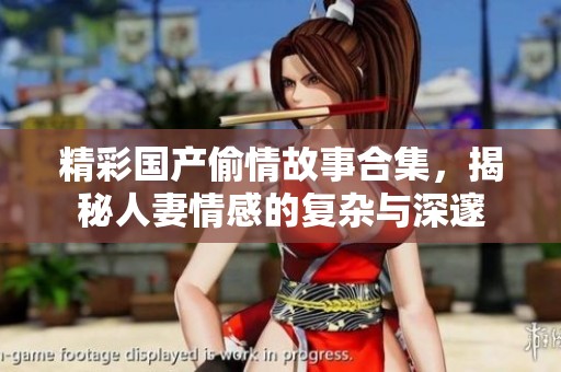 精彩国产偷情故事合集，揭秘人妻情感的复杂与深邃