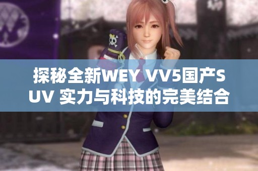 探秘全新WEY VV5国产SUV 实力与科技的完美结合