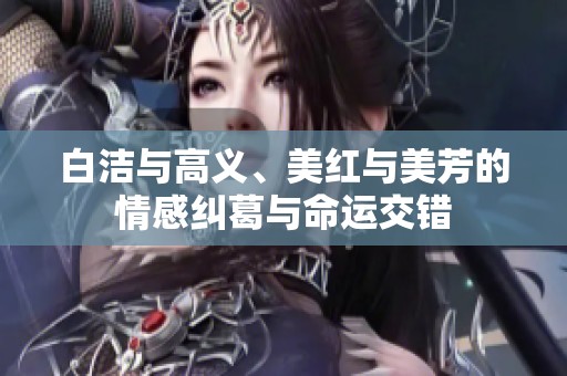 白洁与高义、美红与美芳的情感纠葛与命运交错
