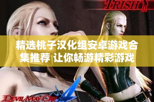 精选桃子汉化组安卓游戏合集推荐 让你畅游精彩游戏世界