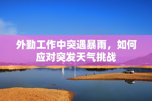 外勤工作中突遇暴雨，如何应对突发天气挑战