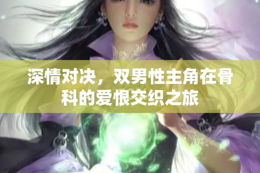 深情对决，双男性主角在骨科的爱恨交织之旅