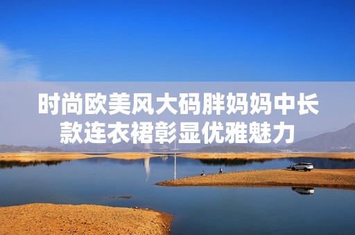 时尚欧美风大码胖妈妈中长款连衣裙彰显优雅魅力