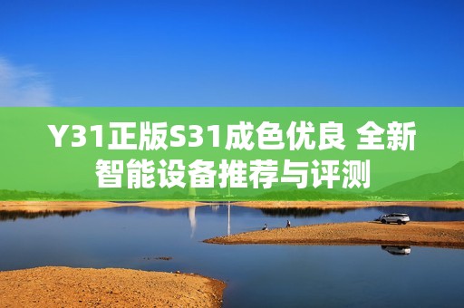 Y31正版S31成色优良 全新智能设备推荐与评测