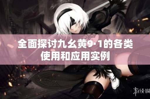 全面探讨九幺黄9·1的各类使用和应用实例
