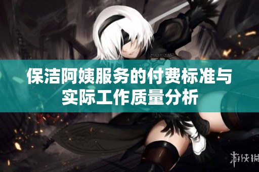 保洁阿姨服务的付费标准与实际工作质量分析