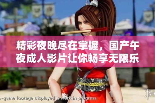 精彩夜晚尽在掌握，国产午夜成人影片让你畅享无限乐趣