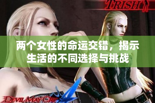 两个女性的命运交错，揭示生活的不同选择与挑战