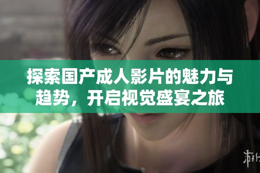 探索国产成人影片的魅力与趋势，开启视觉盛宴之旅