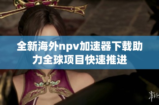 全新海外npv加速器下载助力全球项目快速推进