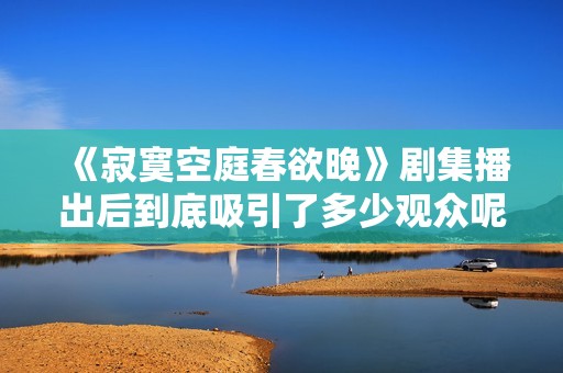 《寂寞空庭春欲晚》剧集播出后到底吸引了多少观众呢