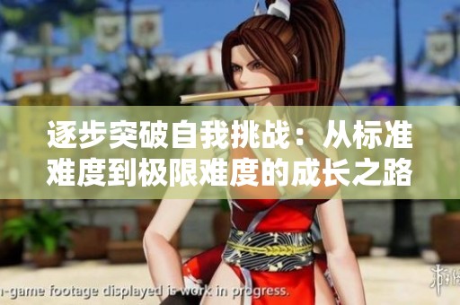 逐步突破自我挑战：从标准难度到极限难度的成长之路