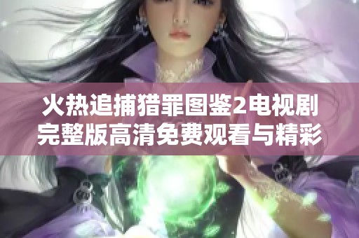 火热追捕猎罪图鉴2电视剧完整版高清免费观看与精彩解析