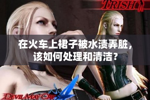 在火车上裙子被水渍弄脏，该如何处理和清洁？