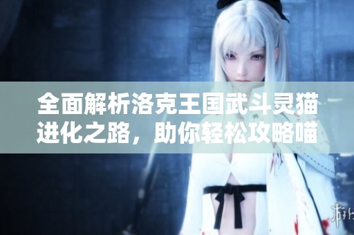 全面解析洛克王国武斗灵猫进化之路，助你轻松攻略喵喵超进化