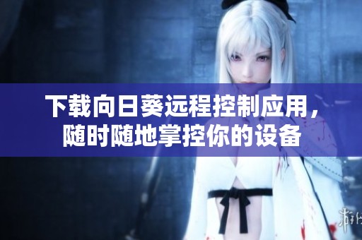 下载向日葵远程控制应用，随时随地掌控你的设备